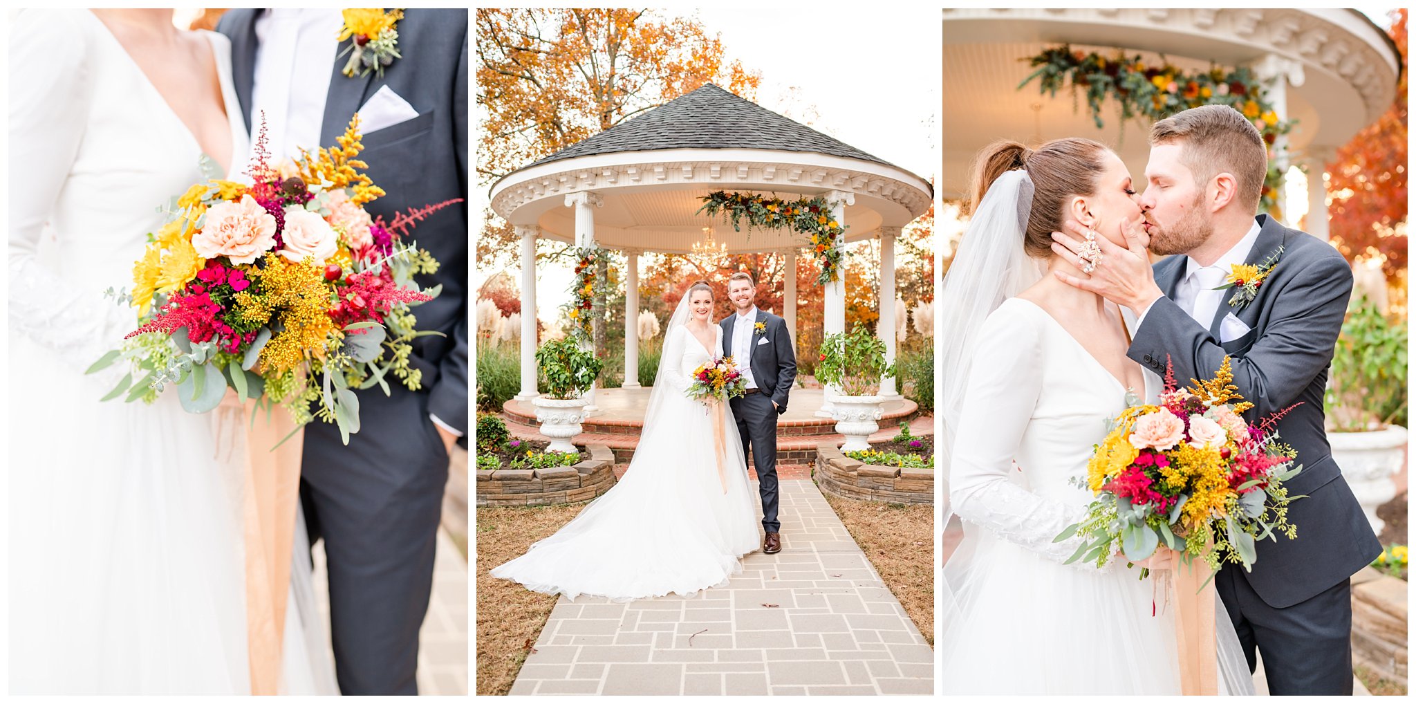 outdoor fall ceremony